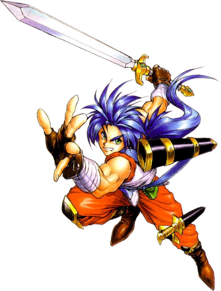 Bofii Ryubateson Artwork - Breath Of Fire Personajes (708x934), Png Download
