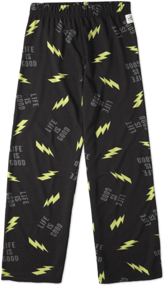 Boys' Lightning Bolt Sleep Pants - Lightning Bolt Pants (570x570), Png Download