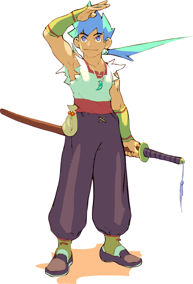 No Caption Provided - Ryu Breath Of Fire 4 (677x998), Png Download