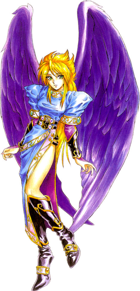 658kib, 468x967, Bofii Ninaartwork - Nina From Breath Of Fire 2 (468x967), Png Download