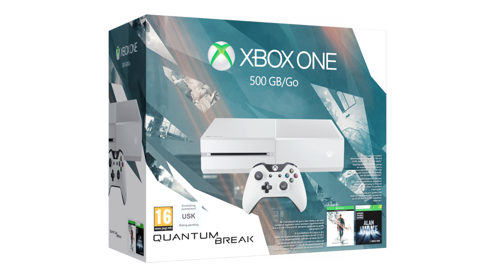 Get A Special Edition White Xbox One 500gb Console - Xbox One Quantum Break (1920x1080), Png Download