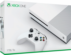 Microsoft Xbox One S 1tb White - Xbox One With Battlefield (300x540), Png Download