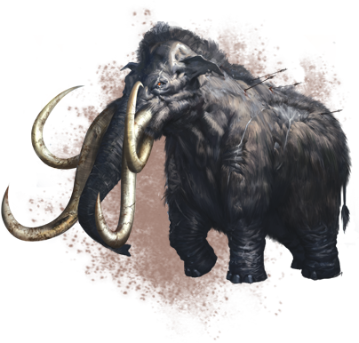 Mammoth-conceptart - Mammoth Concept (404x386), Png Download