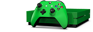 Xbox® One S - Green Xbox One S (400x350), Png Download