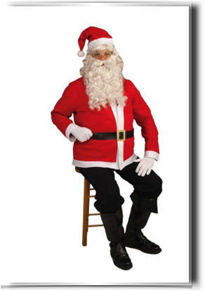 Santa Jacket - Grinch Costume Diy (303x412), Png Download