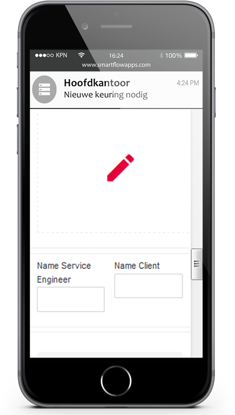 Activate People By Sending Notifications And E-mails - Iphone (1802x1000), Png Download