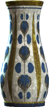 Empty Floral Flared Vase - Empty Flower Vase Png (442x428), Png Download