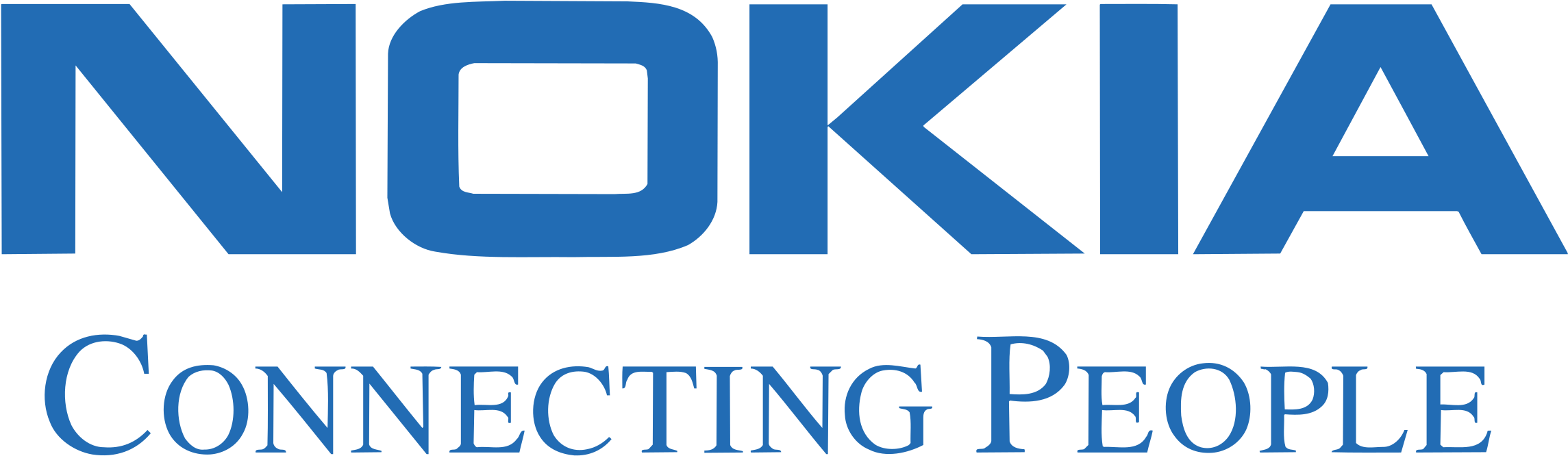 Nokia Logo Png Transparent - Nokia Connecting People Logo (2400x2400), Png Download
