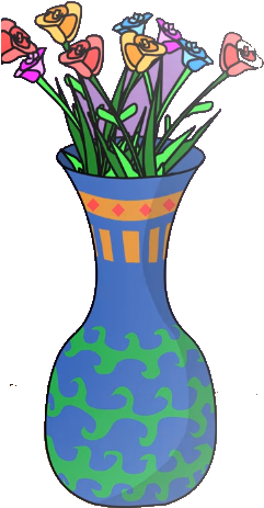 Vase (268x479), Png Download