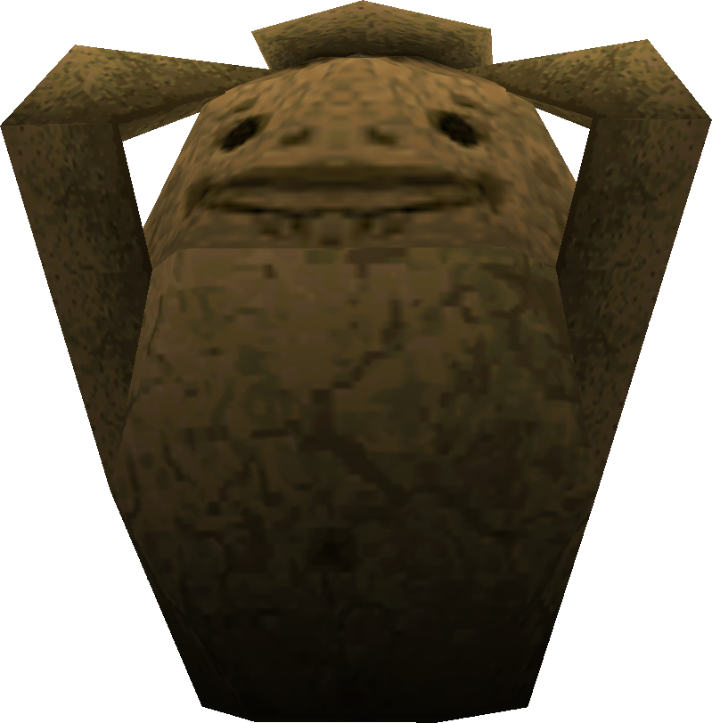 Goron Vase - Legend Of Zelda Vase (799x812), Png Download