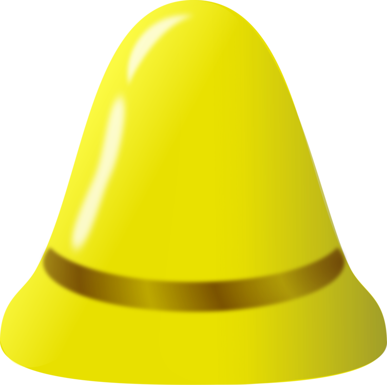 Drawing Yellow Bell Line Art - Clip Art (754x750), Png Download