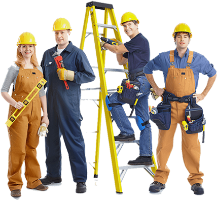 Construction Workers Png Png Royalty Free Stock - Construction Workers Png (493x450), Png Download