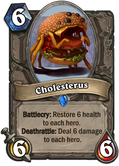 Apparently Creating Silly Cards Not Based On Wow Lore - Warhammer Hearthstone Card (400x543), Png Download