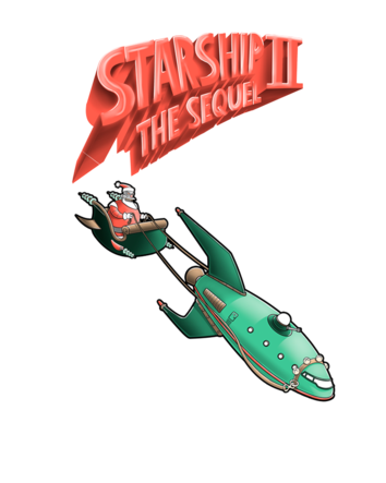 Starship Ii The Sequel - Helicopter Rotor (571x495), Png Download