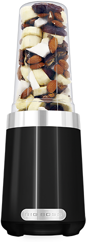 Bb Healthyboss 600 Watt Black - Big Boss 15 Piece 900 Watt Blender-silver (500x500), Png Download