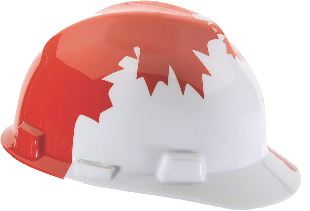 Msa On Twitter - Hard Hat (1309x887), Png Download