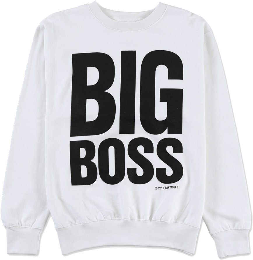 Big Boss Crewneck Sweatshirt - Stickers Big Boss (1024x1024), Png Download