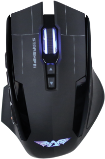 Equipped With An Avago 9800 Laser Sensor, The Starship - Armageddon Scorpion 7 Mouse (500x500), Png Download