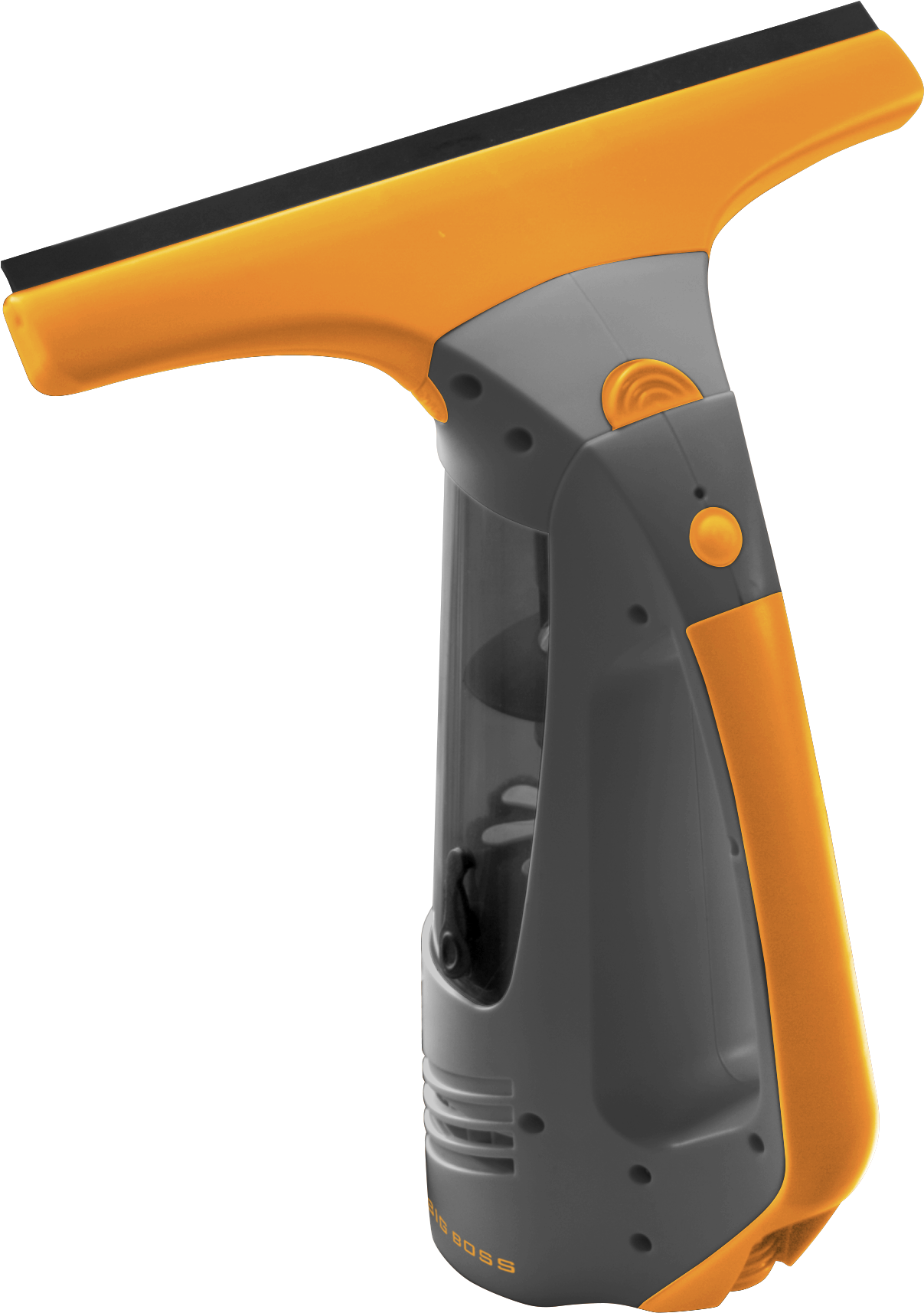 Big Boss Electric Rechargeable Power Squeegee Window - Big Boss Big Bosstm Squeegee Vacuum In Orange/grey (1445x1907), Png Download
