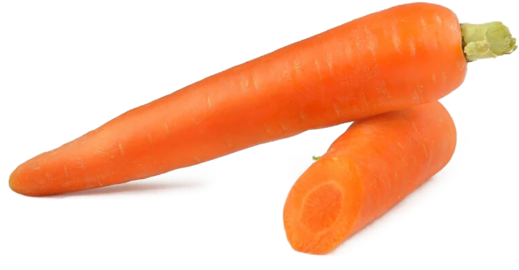 Baby Carrot Png Graphic Royalty Free - Cut Carrot (800x800), Png Download