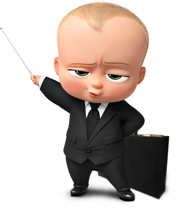 Cutiepie19 Images Boss Baby With Briefcase01 Hd Wallpaper - Boss Baby No Background (621x733), Png Download