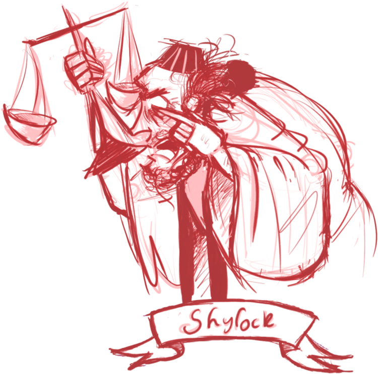 Image Transparent Download Shakespeare Drawing Fanart - Merchant Of Venice Drawing (907x881), Png Download