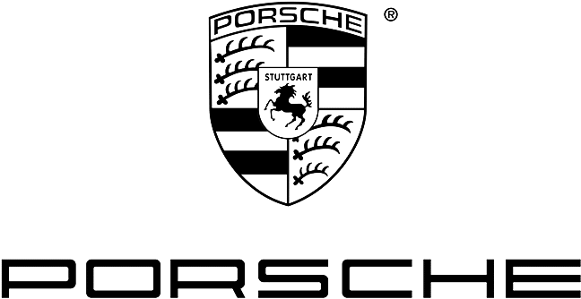 Supercar Hire Uk - Porsche Logo Vector Black And White (800x400), Png Download