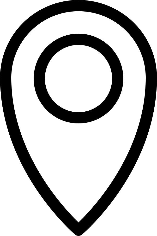 Svg Free Download Onlinewebfonts - Location Pin Icon Png (654x981), Png Download