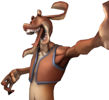 "the Death Of Jar Jar Binks" Animated Scene By Nikolay - Jar Jar Binks Animated (400x400), Png Download