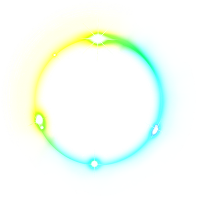 Custom Skins - Glow Circle Transparent (690x690), Png Download