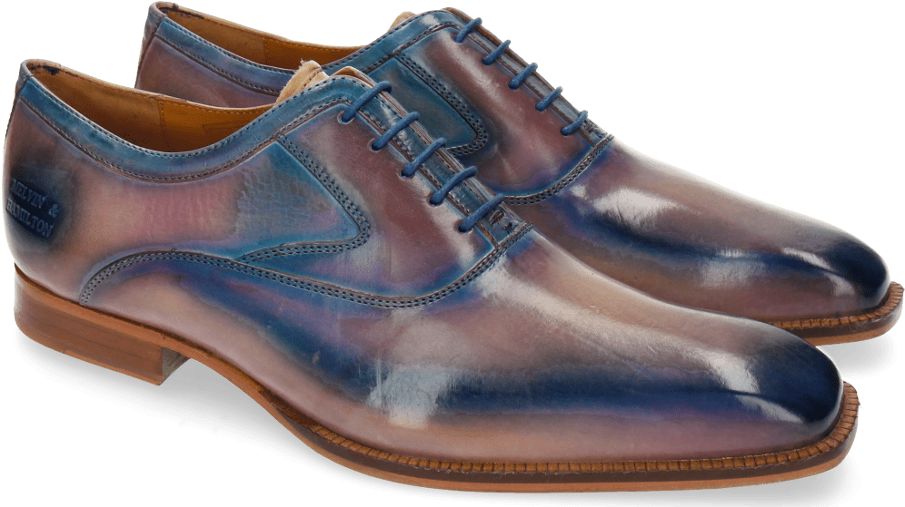 Oxford Shoes Woody 3 Nude Lilac Mid Blue Finish Washed - Suede (1024x1024), Png Download
