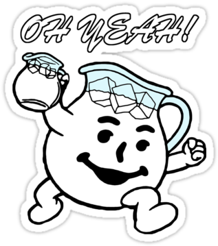Kool Aid - Lemonade Kool Aid Man (375x360), Png Download