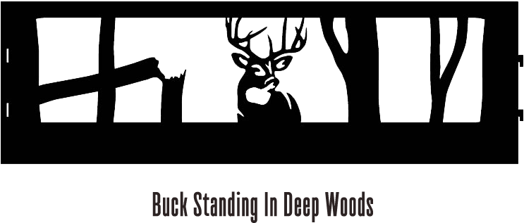 Paumco Portable Outdoor Fire Ring Deer Design - Fire Ring (864x864), Png Download