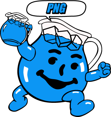 Kool-aid Man - Kool Aid Man 1960s (376x396), Png Download