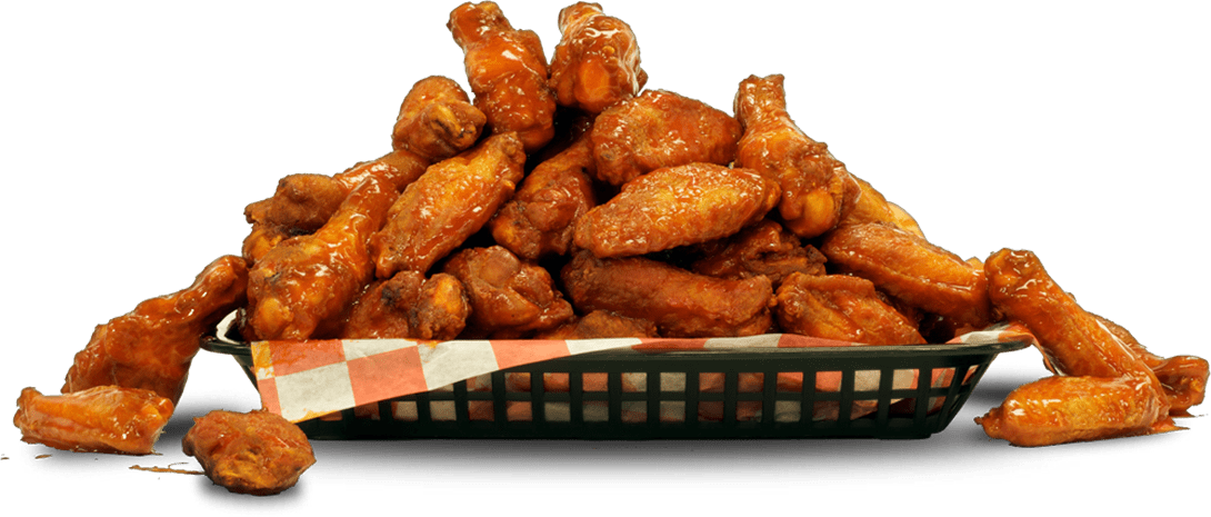 Woody's Sports Tavern & Grill - Chicken Wings Png (999x429), Png Download