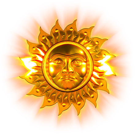 Celestialtowersofgold Sunface - Emblem (440x438), Png Download