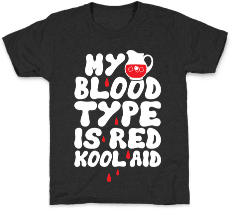 Kool Aid Blood Kids T-shirt - T Shirt Radio Metal (484x484), Png Download