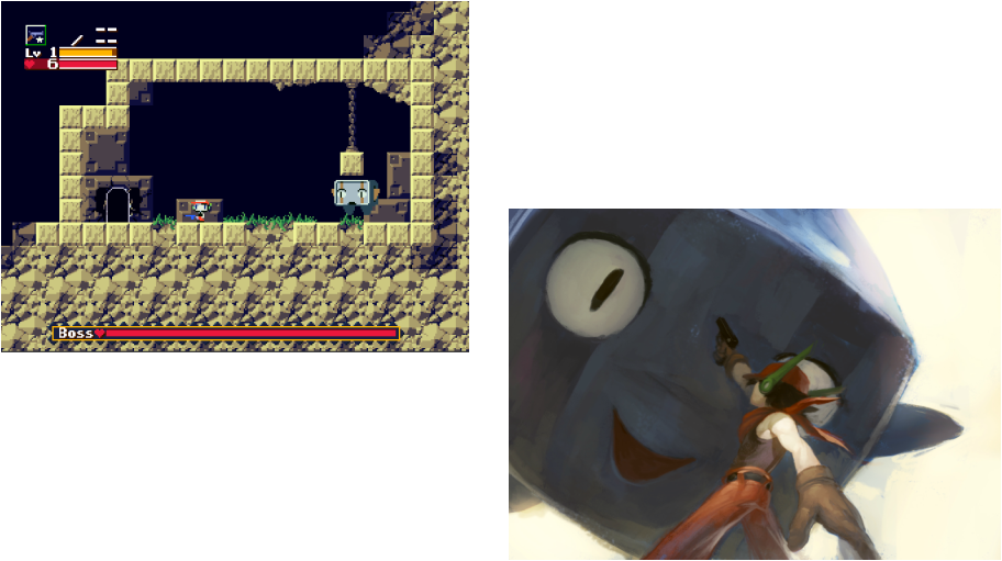 Balrog Is Considered The Comic Relief Villain, He's - Cave Story+ - Nintendo Switch (912x511), Png Download