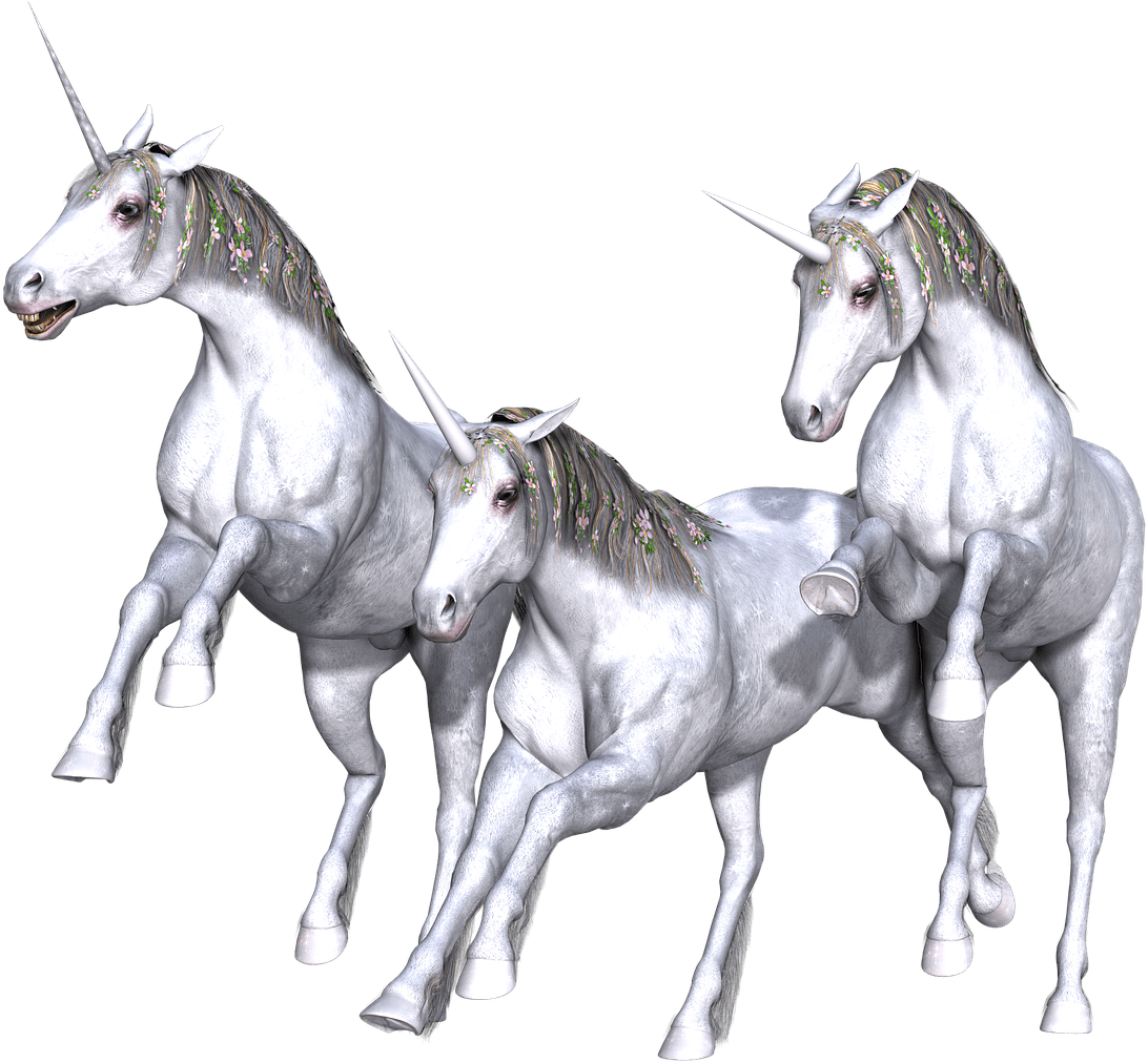 Unicorn, Fantasy, Fairy, Tale, White - Unicorn (396x340), Png Download
