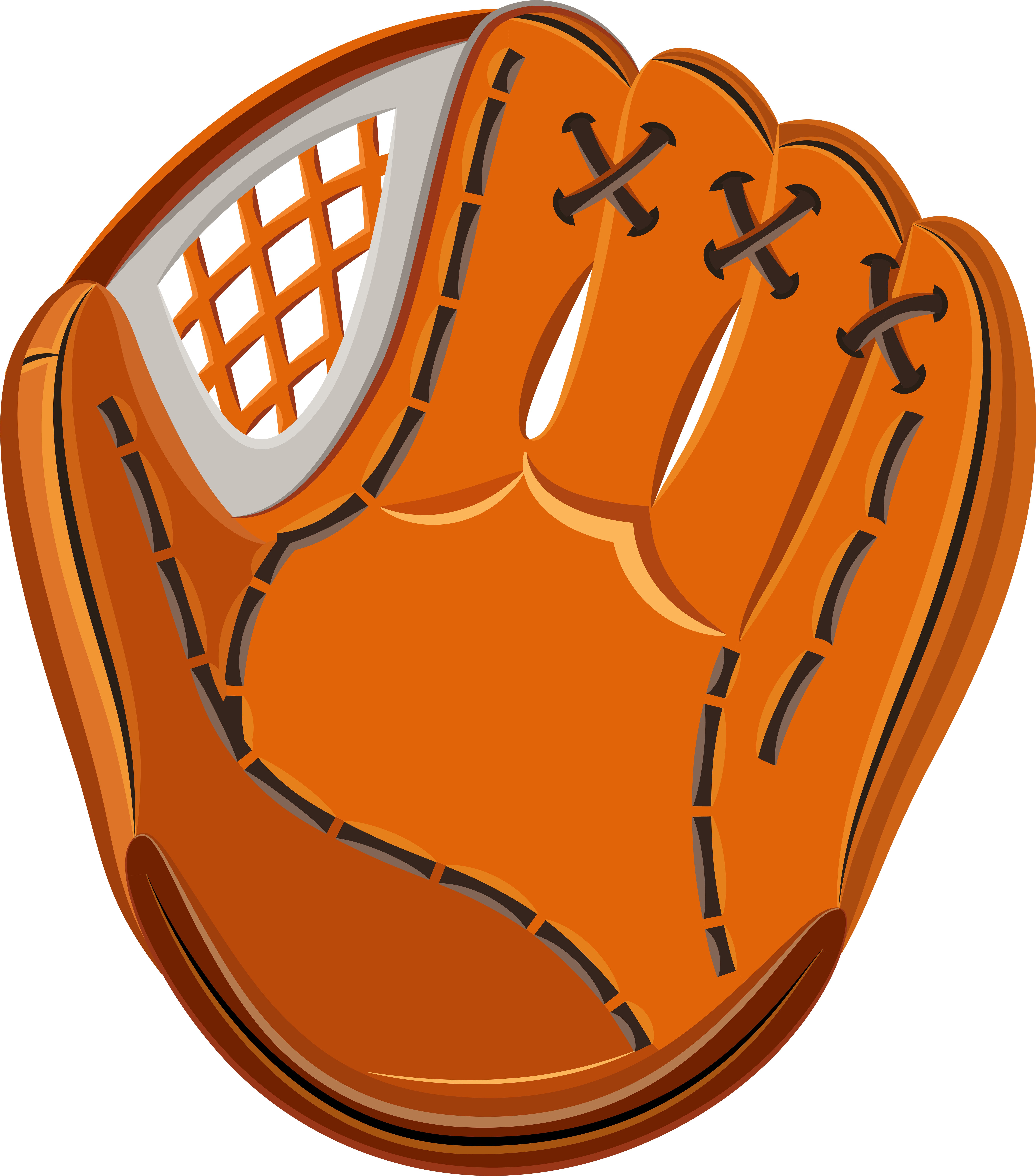 Baseball Glove Png Clip Art Image (7046x8000), Png Download