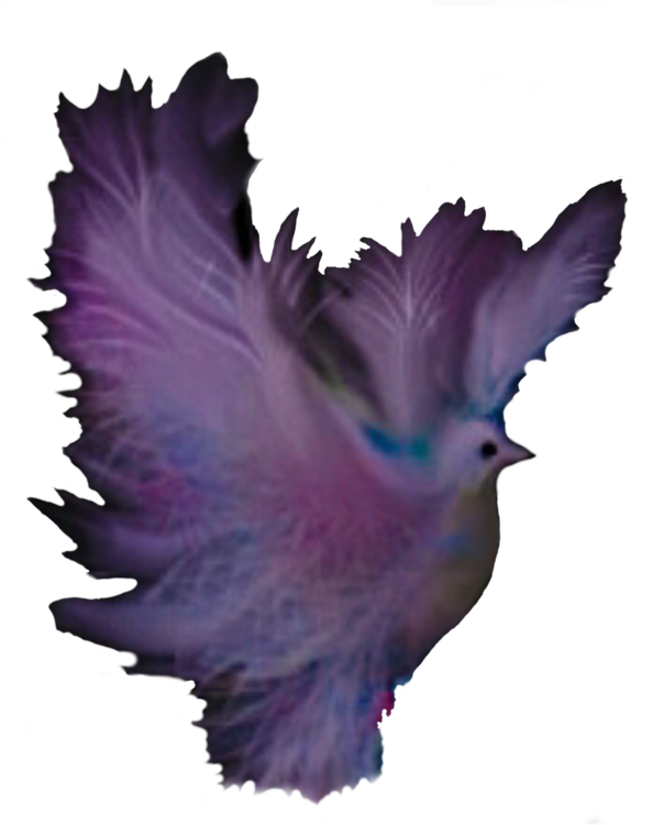 Computer Icons Fantasy Purple Color Feather - Clip Art (604x750), Png Download