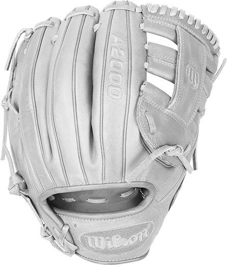 White Wilson Baseball Gloves (520x520), Png Download