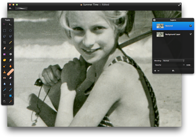 To Repair These Complicated Scratches, Use The Repair - Ken Burns Effect Gif (660x462), Png Download