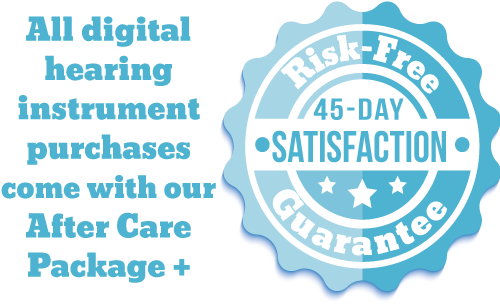 Hearing Aid 45 Day Satisfaction Guarantee - Illustration (500x304), Png Download