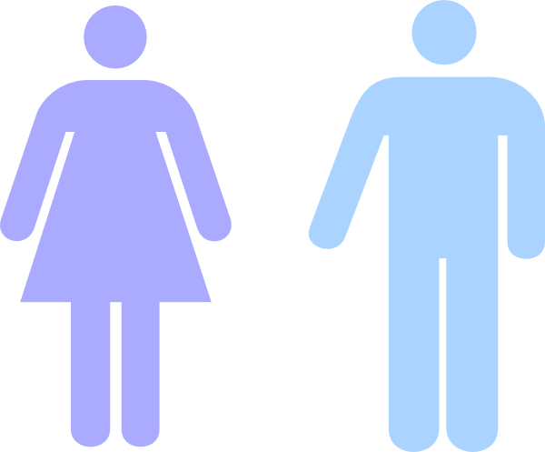 Woman Man Icon Png (600x497), Png Download