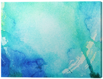 Painted Blue Watercolor Background - 30 Day Weight Loss Journal [book] (400x400), Png Download