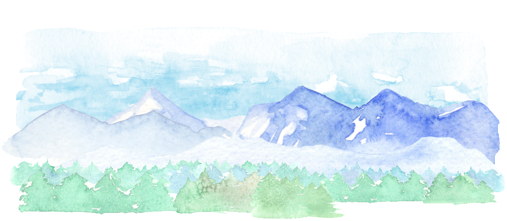 Blue Watercolor Illustrations Transparent - Watercolor Painting (1024x726), Png Download