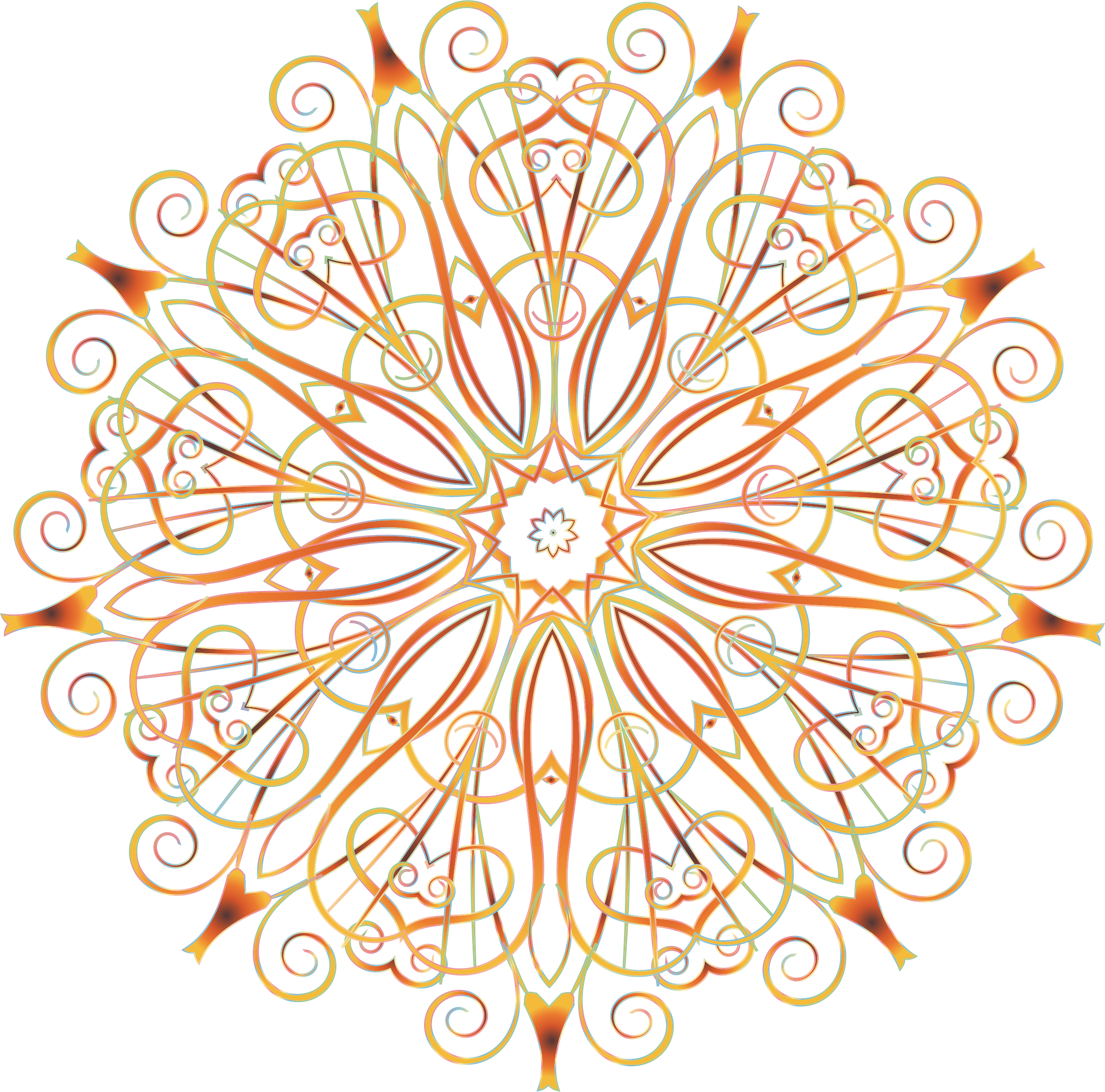 Big Image - Floral Design For Background Png (2322x2295), Png Download