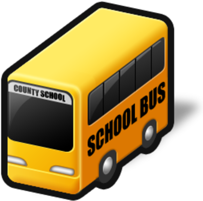 School Bus Png - School Bus Icon Png (400x400), Png Download
