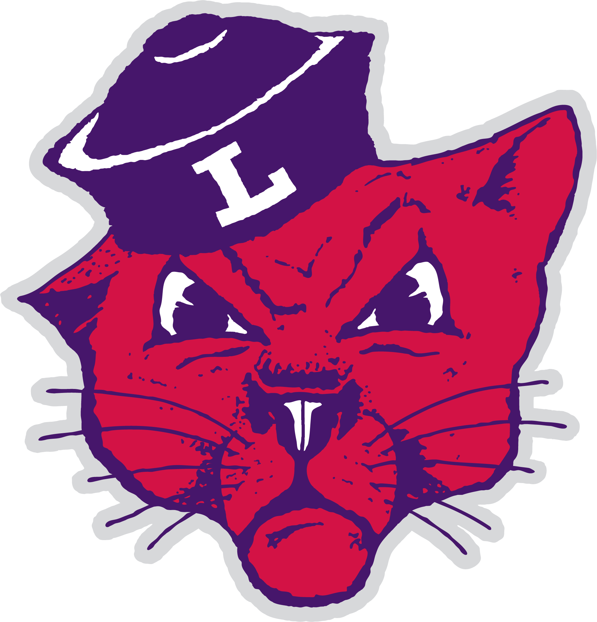 Wildcat No Text - Linfield College Wildcats (1970x2050), Png Download